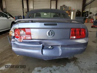 2006 Ford Mustang Standard with VIN 1ZVFT84N565111058, listed as a Copart auction lot 48254345 with Not Provided miles and Salvage Title. Bid and sale history available at carsss.com. Image 6.