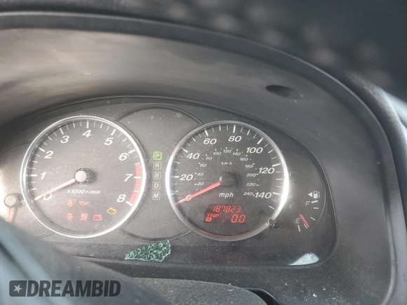 2007 Mazda 6 i Sport VE with VIN 1YVHP84C375M49651, listed as a Copart auction lot 42768905 with 187,823 mi miles and Salvage Title. Bid and sale history available at DreamBid. Image 9.