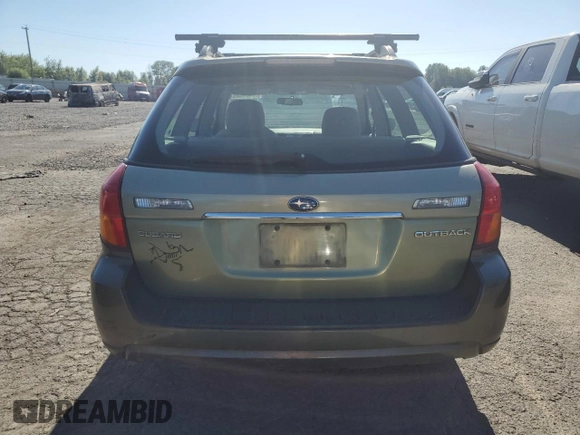2006 Subaru Legacy Outback with VIN 4S4BP61C967331221, listed as a Copart auction lot 62431885 with 212,680 mi miles and Clean title. Bid and sale history available at DreamBid. Image 6.