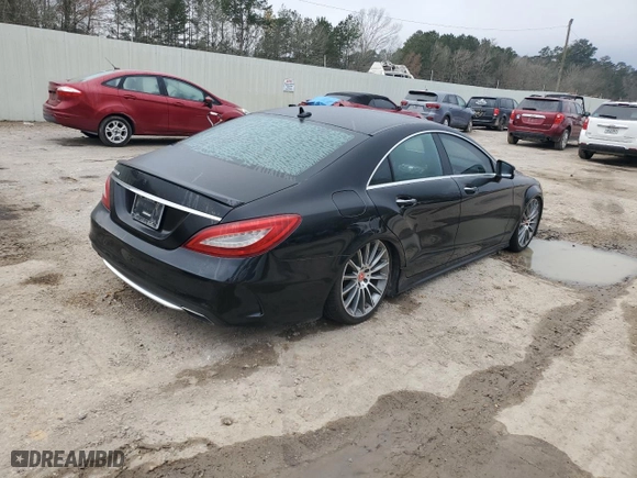 2016 Mercedes-Benz CLS-Class CLS 550 with VIN WDDLJ7DB6GA163826, listed as a Copart auction lot 43431615 with 111,332 mi miles and Salvage Title. Bid and sale history available at carsss.com. Image 3.