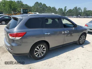 2016 Nissan Pathfinder Platinum with VIN 5N1AR2MN7GC664036, listed as a Copart auction lot 61805215 with 110,409 mi miles and Clean title. Bid and sale history available at DreamBid. Image 3.