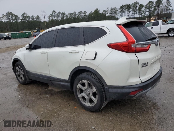 2017 Honda CR-V EX-L with VIN 2HKRW1H80HH519201, listed as a Copart auction lot 44890995 with 71,323 mi miles and Salvage Title. Bid and sale history available at carsss.com. Image 2.