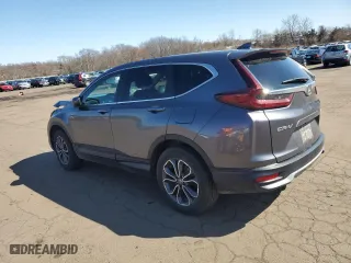 2021 Honda CR-V EX-L with VIN 2HKRW2H87MH621904, listed as a Copart auction lot 50693445 with 46,111 mi miles and Salvage Title. Bid and sale history available at carsss.com. Image 2.
