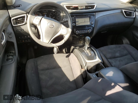 2016 Nissan Rogue SV z VIN JN8AT2MV0GW143412, wystawiony jako Copart lot #48769975 z przebiegiem 105 508 mil mil oraz Szkoda całkowita • Salvage title. Historia ofert i sprzedaży dostępna na DreamBid. Obrazek 8.