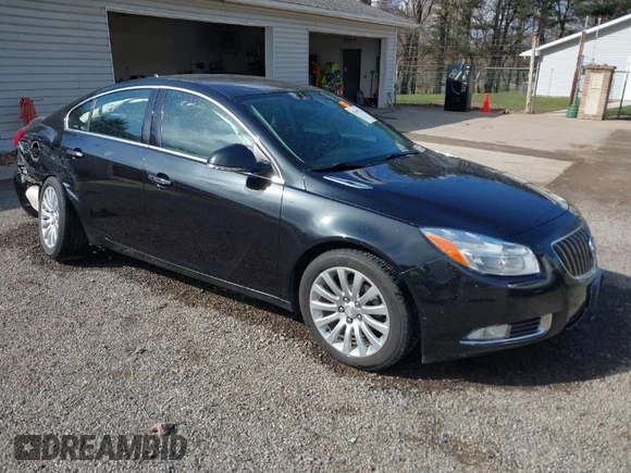 2012 Buick Regal Premium 1 with VIN 2G4GS5EK5C9124853, listed as a IAAI auction lot 41839231 with 98,993 mi miles. Bid and sale history available at carsss.com. Image 1.