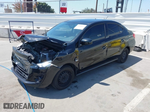 2019 Mitsubishi Mirage ES z VIN ML32F3FJ6KHF17967, wystawiony jako IAAI lot #42146979 z przebiegiem 76 355 mil mil oraz . Historia ofert i sprzedaży dostępna na DreamBid. Obrazek 18.