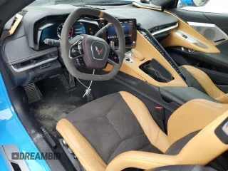 2021 Chevrolet Corvette 2LT with VIN 1G1YB2D48M5122614, listed as a Copart auction lot 55322505 with 14,736 mi miles and Salvage Title. Bid and sale history available at carsss.com. Image 8.