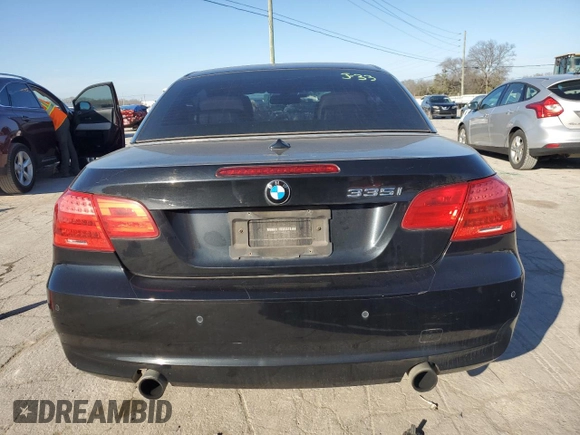2011 BMW 3 Series 335i with VIN WBADX7C57BE242302, listed as a Copart auction lot 43750405 with 87,058 mi miles and Salvage Title. Bid and sale history available at carsss.com. Image 6.