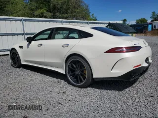 2019 Mercedes-Benz AMG GT 63 S with VIN WDD7X8KB7KA006551, listed as a Copart auction lot 59357545 with Not provided miles and Salvage title. Bid and sale history available at DreamBid. Image 2.