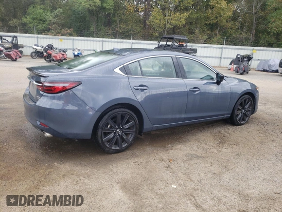 2021 Mazda 6 Grand Touring Reserve with VIN JM1GL1WY2M1602598, listed as a Copart auction lot 78228134 with 23,381 mi miles and Clean Title. Bid and sale history available at DreamBid. Image 3.