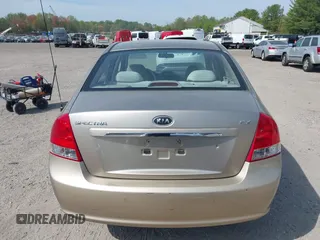 2009 Kia Spectra EX with VIN KNAFE222295604149, listed as a IAAI auction lot 42112191 with 110,708 mi miles and . Bid and sale history available at DreamBid. Image 16.