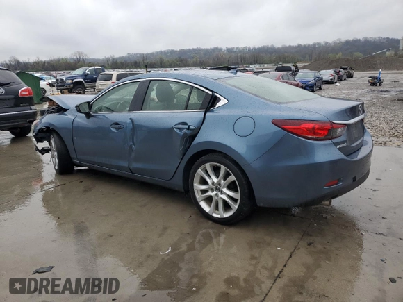 2015 Mazda 6 i Touring with VIN JM1GJ1V51F1193395, listed as a Copart auction lot 51529765 with Not Provided miles and Salvage Title. Bid and sale history available at DreamBid. Image 2.