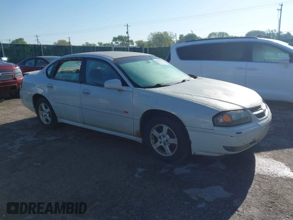 2004 Chevrolet Impala LS z VIN 2G1WH52K349103092, wystawiony jako IAAI lot #42061207 z przebiegiem 141 764 mil mil oraz . Historia ofert i sprzedaży dostępna na DreamBid. Obrazek 1.
