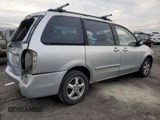 2003 Mazda MPV LX with VIN JM3LW28A330360105, listed as a Copart auction lot 85750964 with 182,129 mi miles and Salvage Title. Bid and sale history available at carsss.com. Image 3.