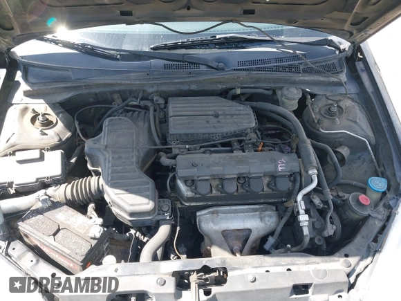 2001 Honda Civic DX with VIN 1HGEM222X1L063340, listed as a IAAI auction lot 41949554 with 194,558 mi miles and . Bid and sale history available at DreamBid. Image 10.