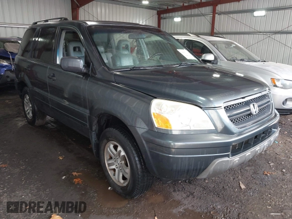 2005 Honda Pilot EX-L with VIN 5FNYF18505B040501, listed as a IAAI auction lot 41810441 with 237,369 mi miles. Bid and sale history available at carsss.com. Image 1.