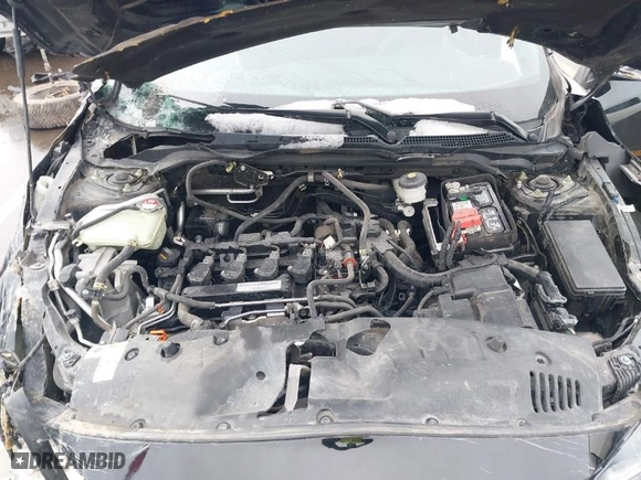 2018 Honda Civic Hatchback EX with VIN SHHFK7H54JU429642, listed as a IAAI auction lot 41581546 with 105,065 mi miles. Bid and sale history available at carsss.com. Image 10.