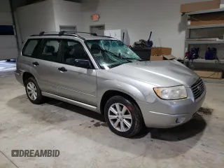 2007 Subaru Forester X with VIN JF1SG63677H724650, listed as a Copart auction lot 72498224 with 0 mi miles and Salvage Title. Bid and sale history available at carsss.com. Image 4.