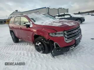 2021 GMC Acadia AT4 with VIN 1GKKNLLS2MZ234915, listed as a Copart auction lot 87026744 with 25,302 mi miles and Salvage Title. Bid and sale history available at carsss.com. Image 12.