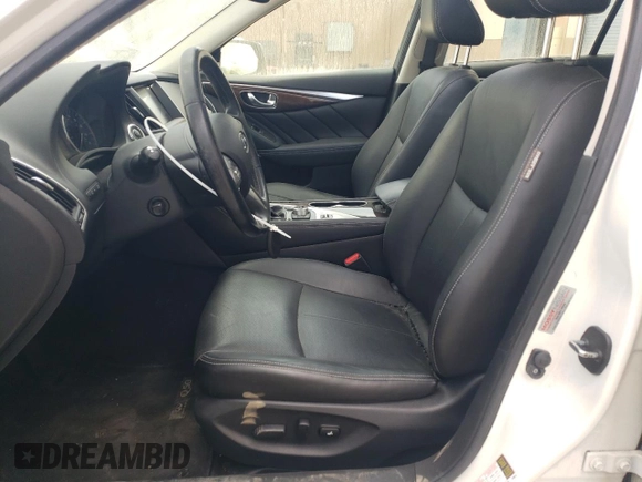 2017 Infiniti Q50 3.0t Premium with VIN JN1EV7AP1HM737016, listed as a Copart auction lot 52825655 with 98,776 mi miles and Salvage Title. Bid and sale history available at carsss.com. Image 7.