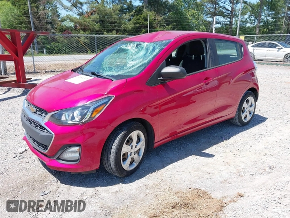 2020 Chevrolet Spark LS with VIN KL8CB6SAXLC418092, listed as a IAAI auction lot 42054747 with 42,295 mi miles and . Bid and sale history available at DreamBid. Image 17.