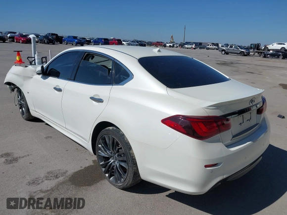 2017 Infiniti Q70 3.7 z VIN JN1BY1AP3HM741611, wystawiony jako IAAI lot #41465116 z przebiegiem 90 375 mil mil oraz . Historia ofert i sprzedaży dostępna na DreamBid. Obrazek 3.