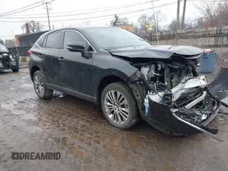2023 Toyota Venza LE with VIN JTEAAAAH7PJ128053, listed as a IAAI auction lot 41471575 with 65,101 mi miles and . Bid and sale history available at carsss.com. Image 1.