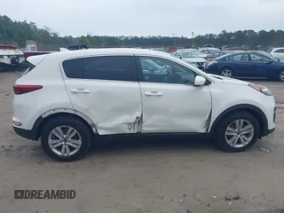 2017 Kia Sportage LX with VIN KNDPM3AC8H7066893, listed as a IAAI auction lot 41567428 with 112,634 mi miles and . Bid and sale history available at carsss.com. Image 6.