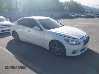 2015 Infiniti Q50 Premium z VIN JN1BV7ARXFM416349, wystawiony jako IAAI lot #42225088 z przebiegiem 194 127 mil mil oraz . Historia ofert i sprzedaży dostępna na DreamBid. Obrazek 1.
