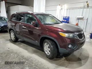 2011 Kia Sorento LX with VIN 5XYKTDA16BG119022, listed as a Copart auction lot 54311575 with 165,210 mi miles and Salvage Title. Bid and sale history available at carsss.com. Image 4.
