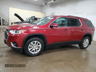 2019 Chevrolet Traverse LT Cloth with VIN 1GNEVGKW6KJ307842, listed as a Copart auction lot 42035805 with 67,565 mi miles and Clean Title. Bid and sale history available at carsss.com. Image 1.