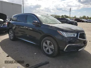 2019 Acura MDX with VIN 5J8YD4H36KL036503, listed as a Copart auction lot 52548425 with 91,741 mi miles and Salvage title. Bid and sale history available at DreamBid. Image 4.