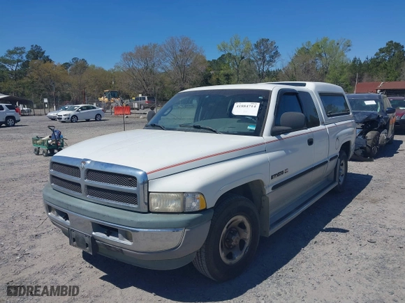 1998 Dodge Ram 1500 with VIN 3B7HC13Y7WG184231, listed as a IAAI auction lot 41884714 with 136,079 mi miles. Bid and sale history available at carsss.com. Image 6.