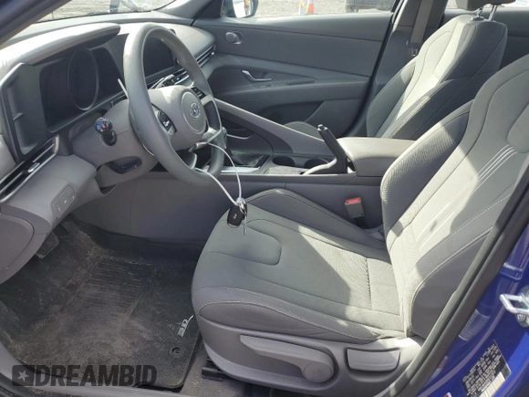 2022 Hyundai Elantra SEL with VIN KMHLM4AG8NU312972, listed as a Copart auction lot 50496355 with 31,042 mi miles and Salvage Title. Bid and sale history available at DreamBid. Image 7.