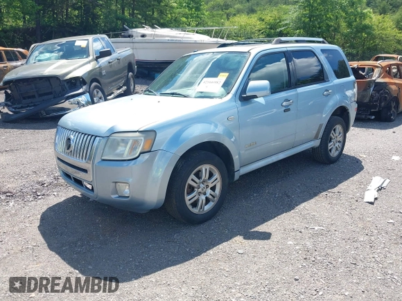 2008 Mercury Mariner Premier with VIN 4M2CU871X8KJ20395, listed as a IAAI auction lot 42166982 with 271,417 mi miles and . Bid and sale history available at DreamBid. Image 2.