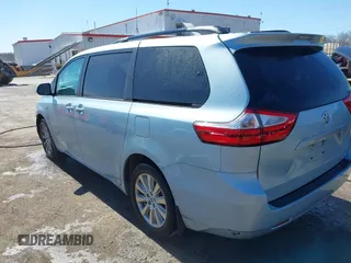 2017 Toyota Sienna with VIN 5TDDZ3DC9HS164773, listed as a IAAI auction lot 41811899 with 100,301 mi miles and . Bid and sale history available at DreamBid. Image 3.