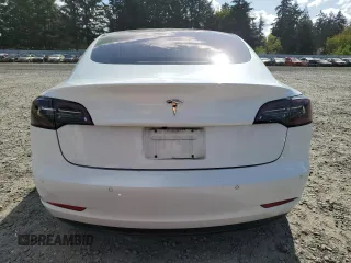 2018 Tesla Model 3 Long Range Battery with VIN 5YJ3E1EA7JF040942, listed as a Copart auction lot 56147225 with 82,482 mi miles and Salvage Title. Bid and sale history available at DreamBid. Image 6.