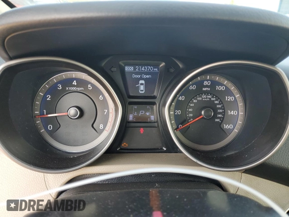 2013 Hyundai Elantra GT with VIN KMHD35LE5DU112672, listed as a Copart auction lot 69005444 with 214,370 mi miles and Salvage Title. Bid and sale history available at carsss.com. Image 9.