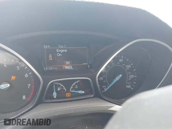 2018 Ford Focus SE with VIN 1FADP3F26JL249433, listed as a IAAI auction lot 41871395 with 131,357 mi miles. Bid and sale history available at carsss.com. Image 7.