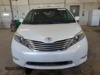 2016 Toyota Sienna XLE with VIN 5TDYK3DC1GS712589, listed as a Copart auction lot 53481245 with 125,487 mi miles and Salvage Title. Bid and sale history available at carsss.com. Image 5.