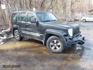 2008 Jeep Liberty Sport with VIN 1J8GN28K28W255722, listed as a IAAI auction lot 41574511 with NaN miles. Bid and sale history available at carsss.com. Image 1.
