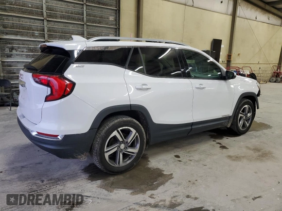 2019 GMC Terrain SLT with VIN 3GKALPEVXKL236500, listed as a Copart auction lot 44189285 with 98,361 mi miles and Salvage Title. Bid and sale history available at carsss.com. Image 3.