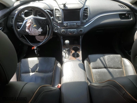 2014 Chevrolet Impala LTZ with VIN 2G1155S35E9155658, listed as a Copart auction lot 46999345 with 0 mi miles and Salvage Title. Bid and sale history available at carsss.com. Image 8.