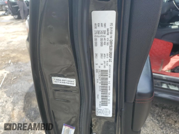 2012 Dodge Durango R/T with VIN 1C4SDJCT8CC301577, listed as a Copart auction lot 55934735 with 127,691 mi miles and Salvage title. Bid and sale history available at DreamBid. Image 12.