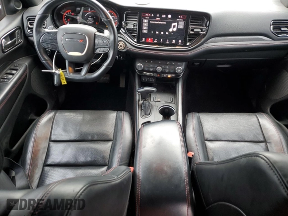 2021 Dodge Durango R/T with VIN 1C4SDHCT2MC790343, listed as a Copart auction lot 88030625 with 95,798 mi miles and Salvage Title. Bid and sale history available at DreamBid. Image 8.