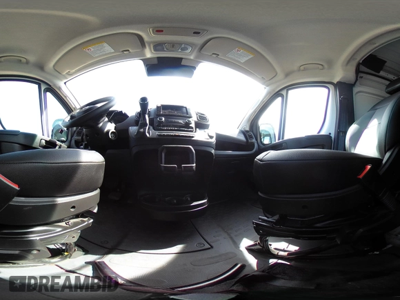 2025 Ram ProMaster Cargo Tradesman with VIN 3C6LRVDG5SE519201, listed as a IAAI auction lot 42207796 with 9,624 mi miles and . Bid and sale history available at DreamBid. Image 18.