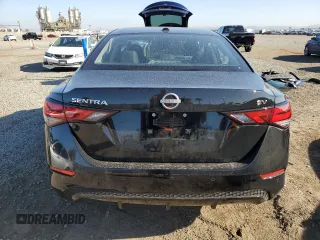 2024 Nissan Sentra SV with VIN 3N1AB8CV2RY325792, listed as a Copart auction lot 57913725 with 13,630 mi miles and Salvage title. Bid and sale history available at DreamBid. Image 6.