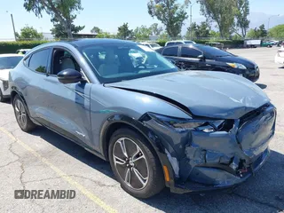 2023 Ford Mustang Mach-E Premium with VIN 3FMTK3R47PMA60861, listed as a IAAI auction lot 42311615 with 27,469 mi miles and . Bid and sale history available at DreamBid. Image 1.