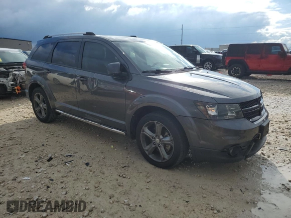 2015 Dodge Journey Crossroad z VIN 3C4PDCGB6FT547250, wystawiony jako Copart lot #87954495 z przebiegiem 182 850 mil mil oraz Czysty tytuł • Clean title. Historia ofert i sprzedaży dostępna na DreamBid. Obrazek 4.