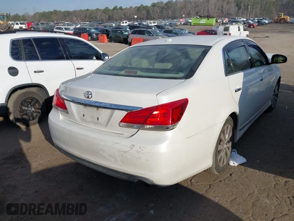 2012 Toyota Avalon with VIN 4T1BK3DB6CU462149, listed as a IAAI auction lot 41678263 with 217,875 mi miles and . Bid and sale history available at DreamBid. Image 4.